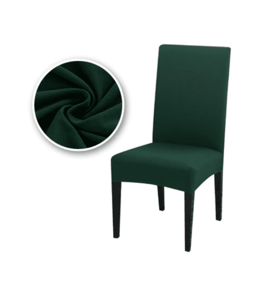 Housse de Chaise Extensible <br> Vert Foncé