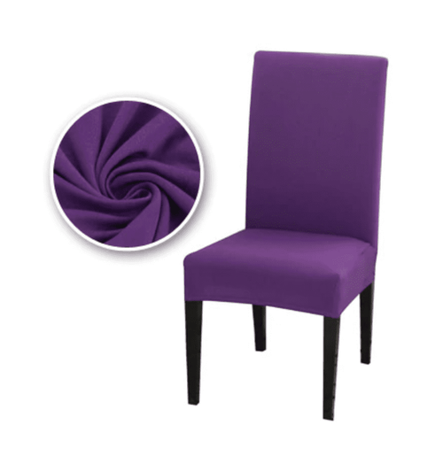 Housse de Chaise Extensible <br> Violette