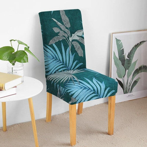 Housse de Chaise - Fleur Noir