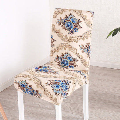 Housse de chaise <br> Fleurie