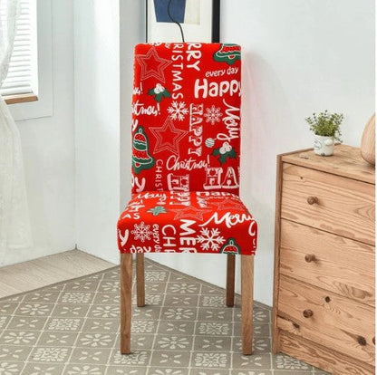 Housse de chaise <br> Flocon de Neige