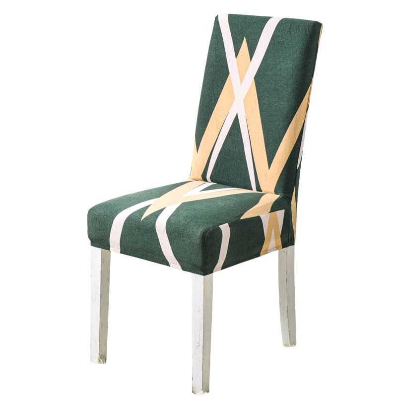 Housse de chaise <br> fusion géométrique