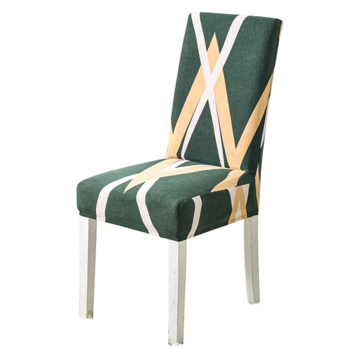 Housse de chaise <br> fusion géométrique