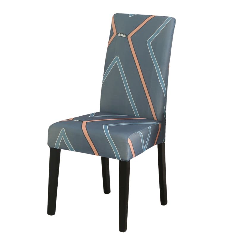 Housse de chaise <br> géométrie contemporaine