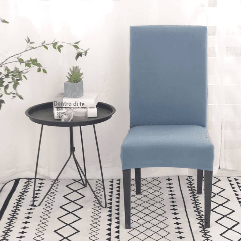 Housse Extensible de Chaise Universelle - Gris
