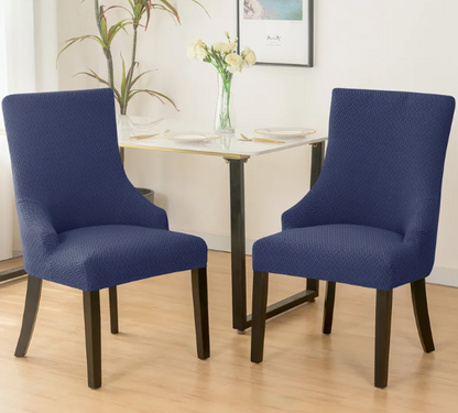 Housse de chaise <br> Inclinée Bleu Marine
