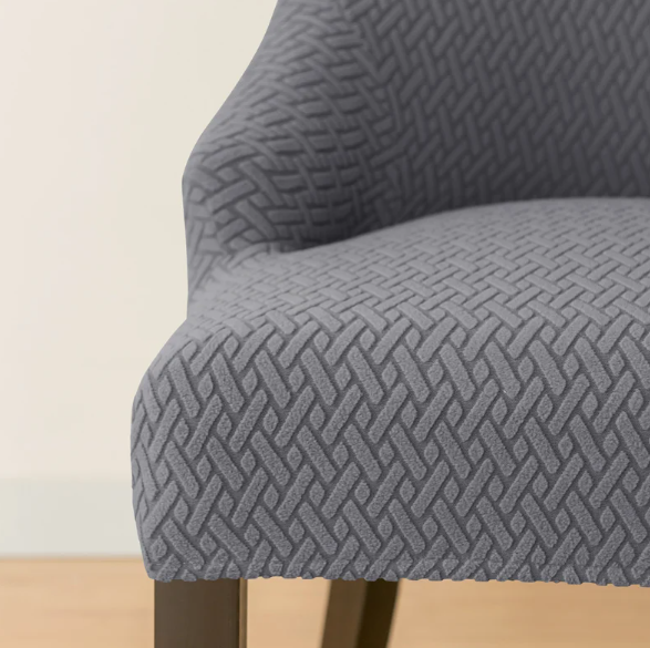 Housse de chaise <br> Inclinée Gris