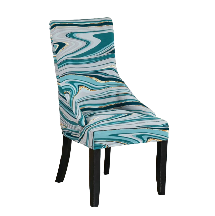 Housse de chaise <br> Inclinée Imprimée