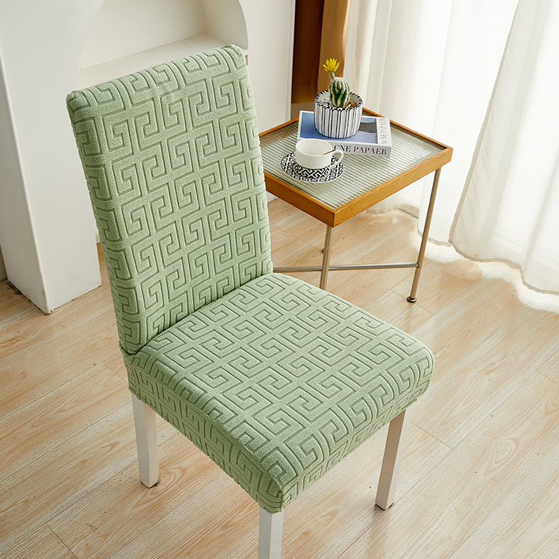 Housse de chaise <br>  Labyrinthe Vert