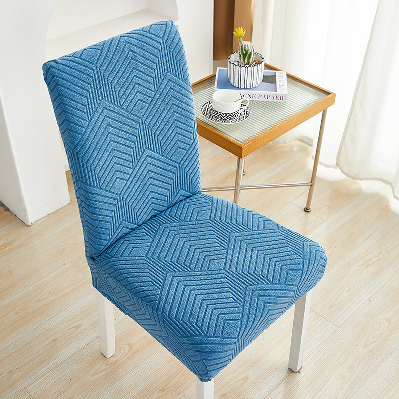 Housse de chaise <br>  Losange Bleu