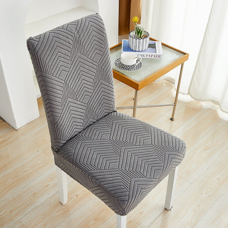 Housse de chaise <br>  Losange Gris