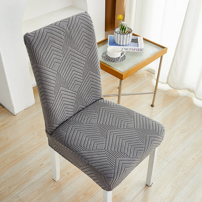 Housse de chaise <br>  Losange Gris