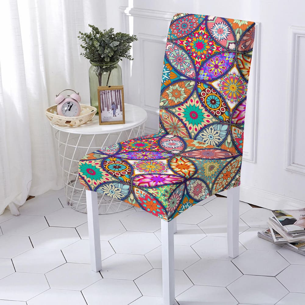 Housse de chaise <br> Mandala