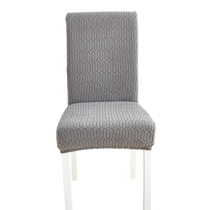 Housse de chaise <br> Ondulation Gris