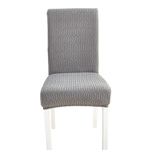 Housse de chaise <br> Ondulation Gris