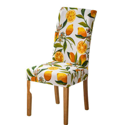 Housse de chaise <br> oranges éclatants