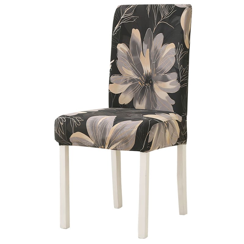 Housse de chaise <br> poésie florale