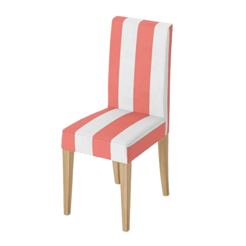 Housse de chaise <br> Rayures Rose
