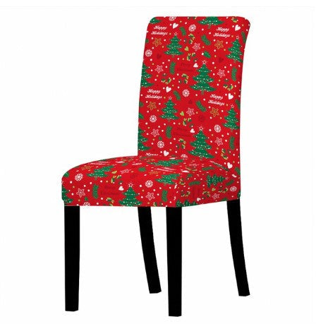 Housse de chaise <br> Sapin de Noël