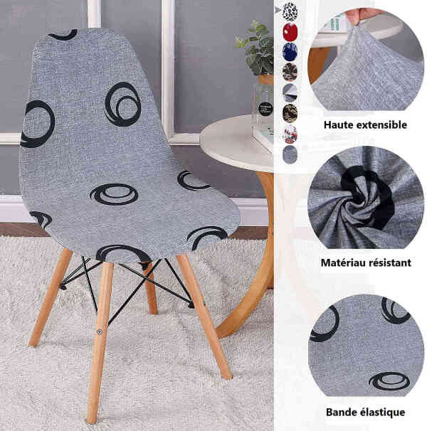 Housse de Chaise <br/> Scandinave - Eyes