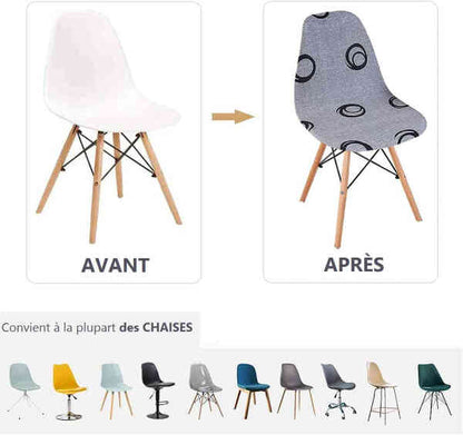 Housse de Chaise <br/> Scandinave - Eyes
