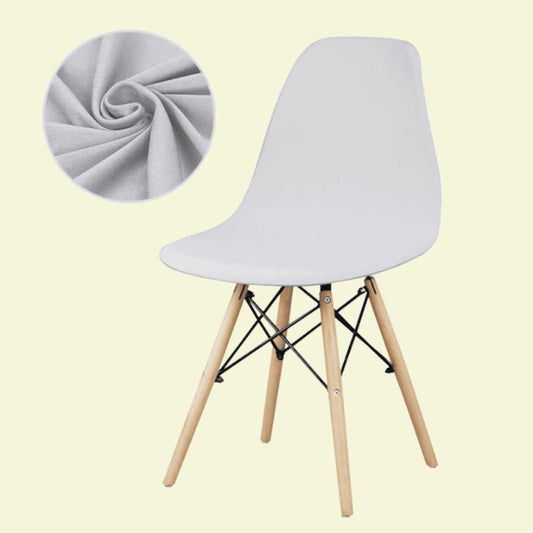 Housse chaise Scandinave <br> Argenté