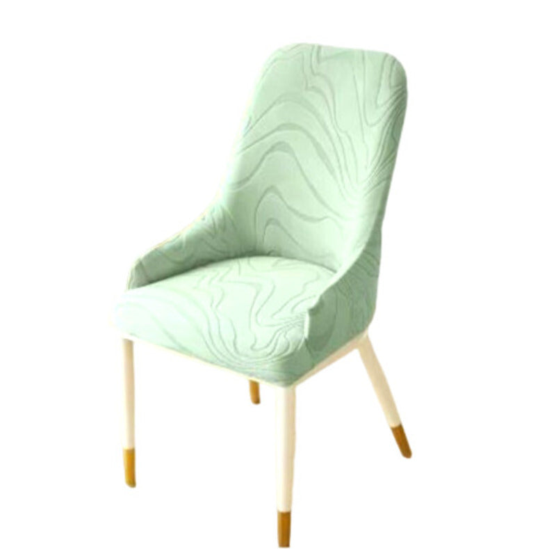 Housse chaise Scandinave avec Accoudoirs Vert