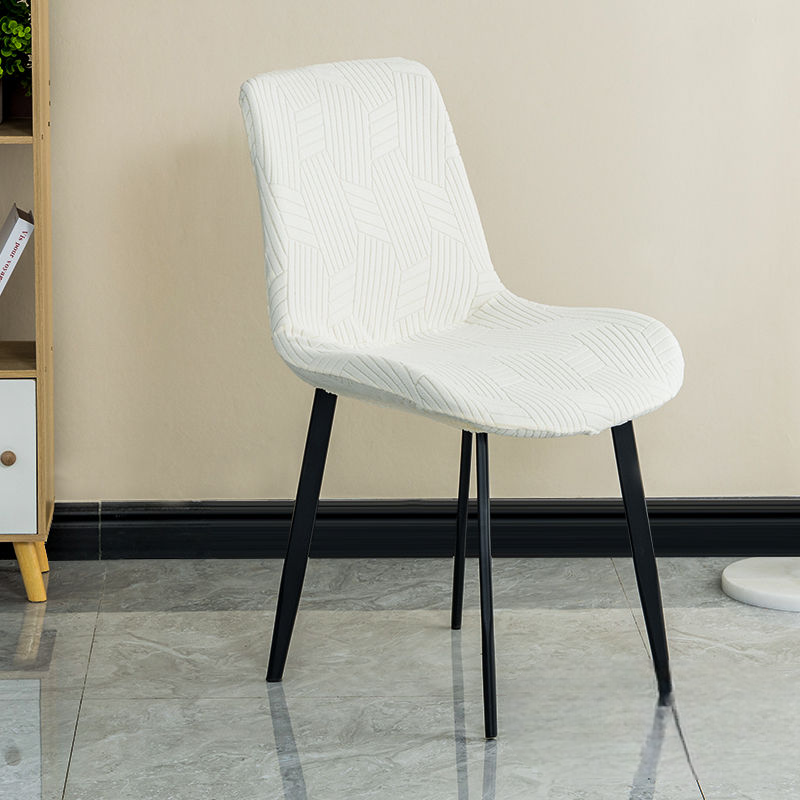 Housse chaise Scandinave <br> Contemporaine Blanc