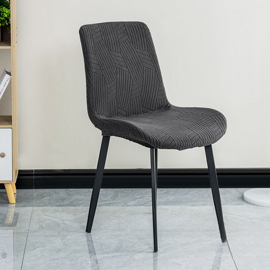 Housse chaise Scandinave <br> Contemporaine Gris