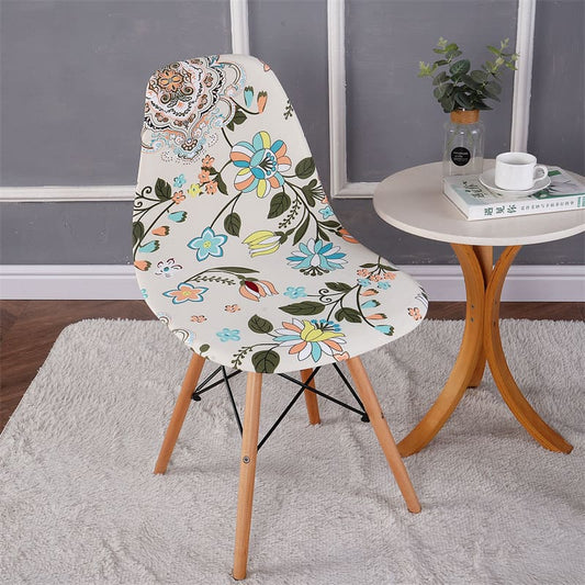 Housse chaise Scandinave <br> Florale