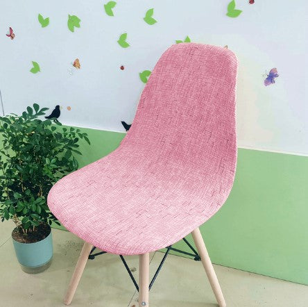 Housse chaise Scandinave <br> Imprimé Rose Clair