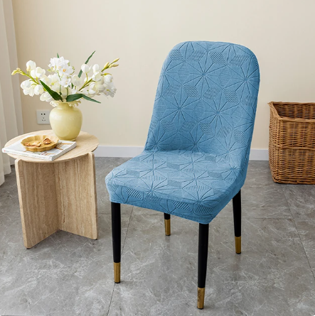 Housse chaise Scandinave <br> Lalix Bleu Clair