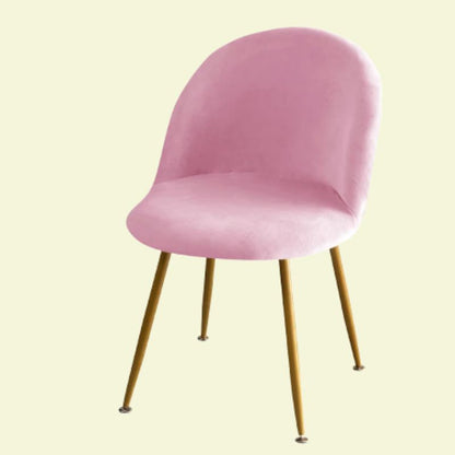 Housse chaise Scandinave <br> Maury Velours Rose