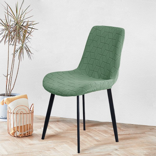 Housse chaise Scandinave <br> Moderne Vert