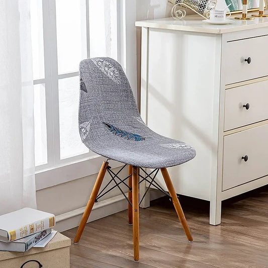 Housse chaise Scandinave <br> Plume