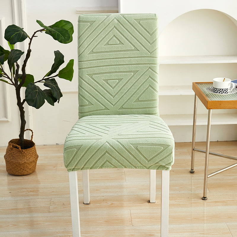 Housse de chaise <br> Triangle Vert