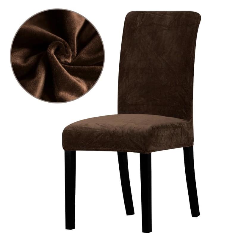 Housse de Chaise Velours - Arabica