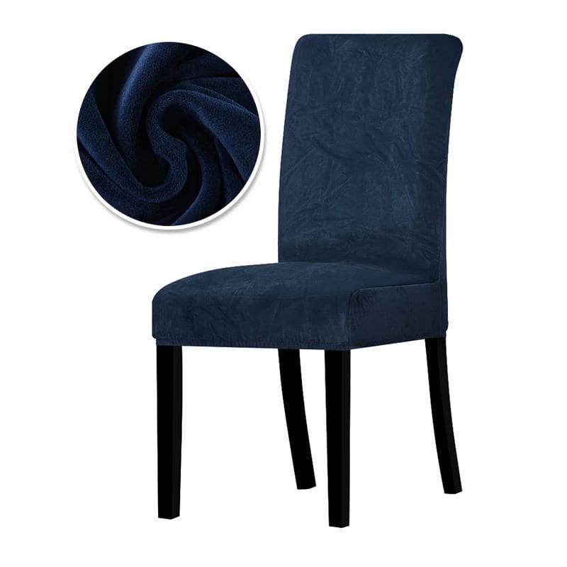 Housse de Chaise Velours - Sea