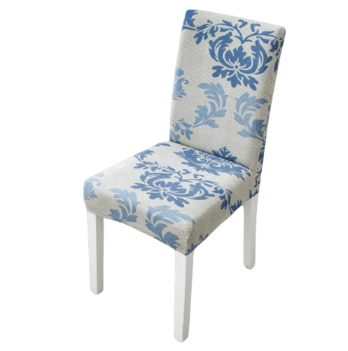 Housse de chaise <br> Vintage Bleu