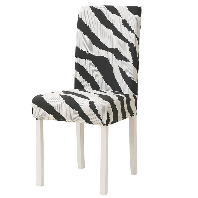 Housse de chaise <br> zèbre