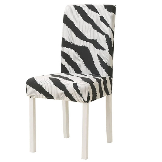 Housse de chaise <br> zèbre