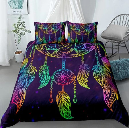 Housse de Couette Attrape Rêve<br> Multicolore