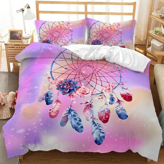 Housse de Couette Attrape Rêve<br> Rose