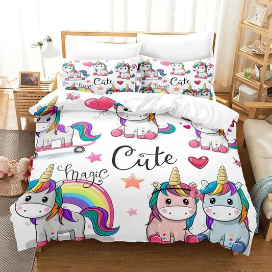 Housse de Couette <br> Licorne
