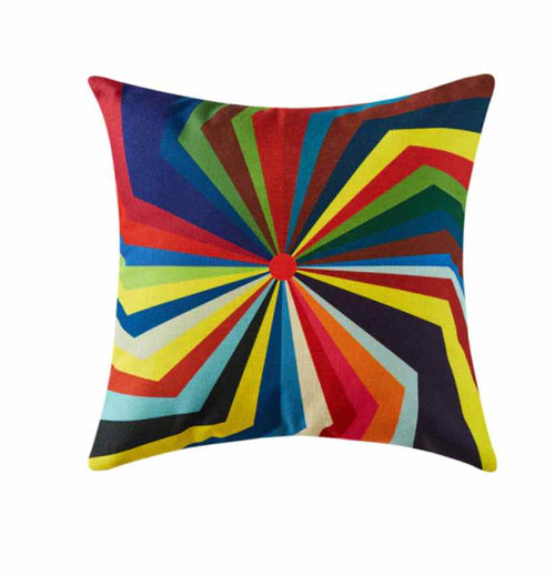 Housse de coussin 45x45 <br> Arc en ciel
