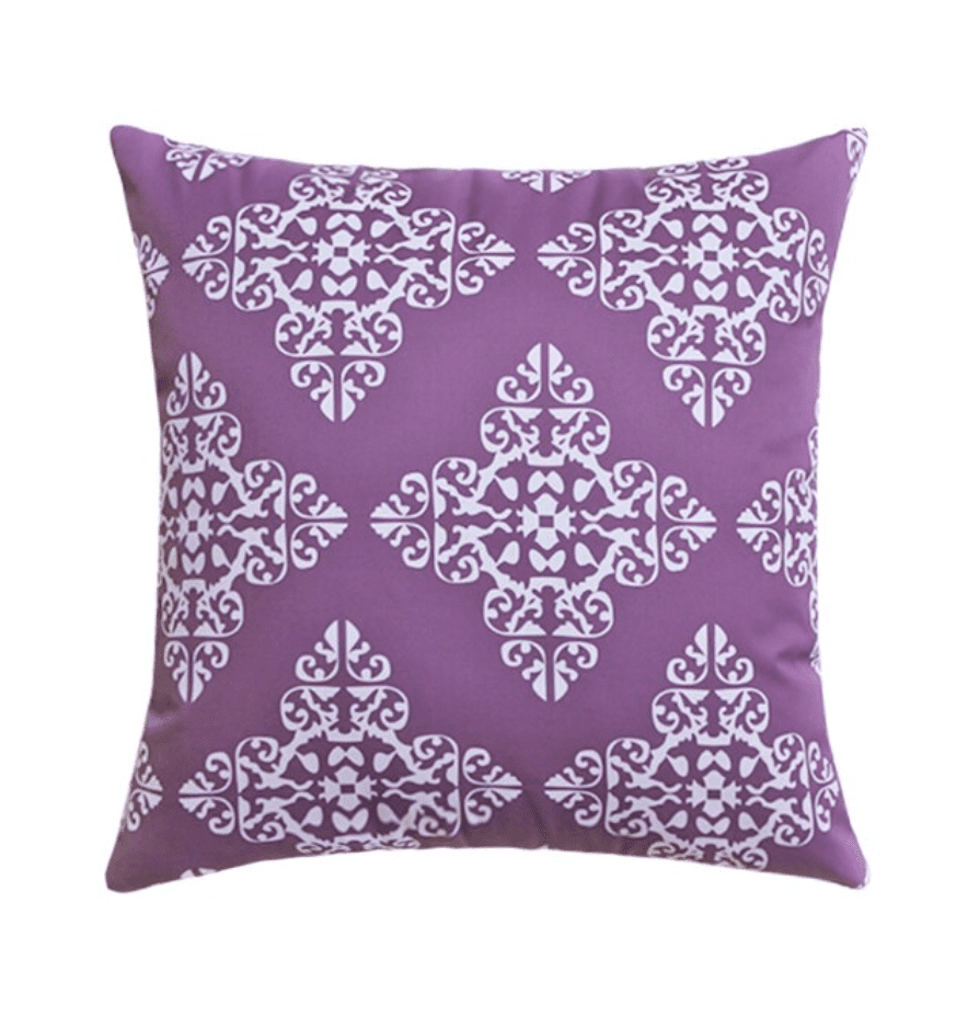 Housse de coussin 40x40 <br> Extérieur Violette