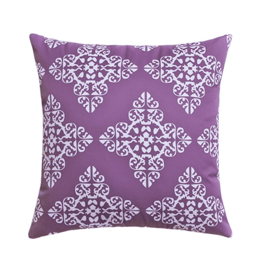Housse de coussin 40x40 <br> Extérieur Violette