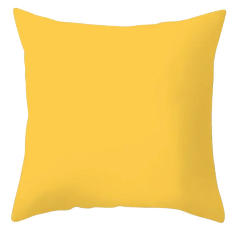 Housse de coussin 40x40 <br> Jaune Moutarde
