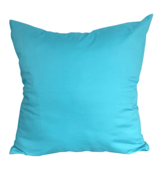 Housse de coussin 40x40 <br> Turquoise