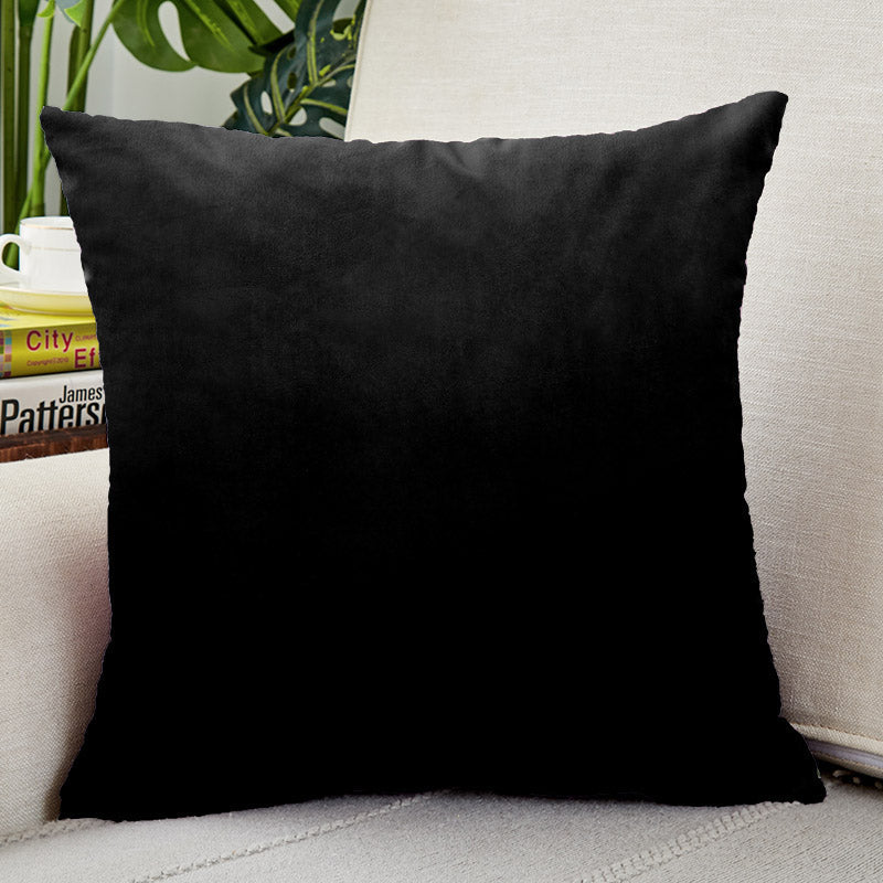 Housse de coussin 40x40 <br> Noir